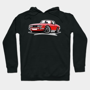 Triumph Stag Red Hoodie